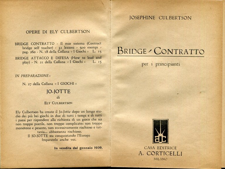 Bridge contratto per i principianti,