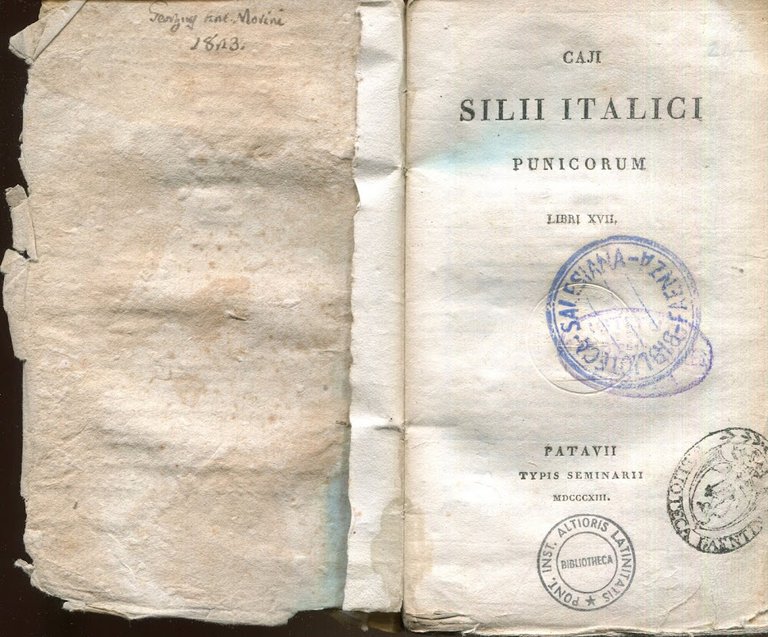 C. Silii Italici Punicorum Libri XVII