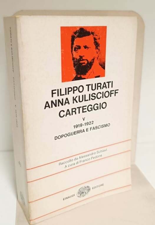 Carteggio 5: 1919-1922 : dopoguerra e fascismo. Raccolto da Alessandro … | Immagine principale