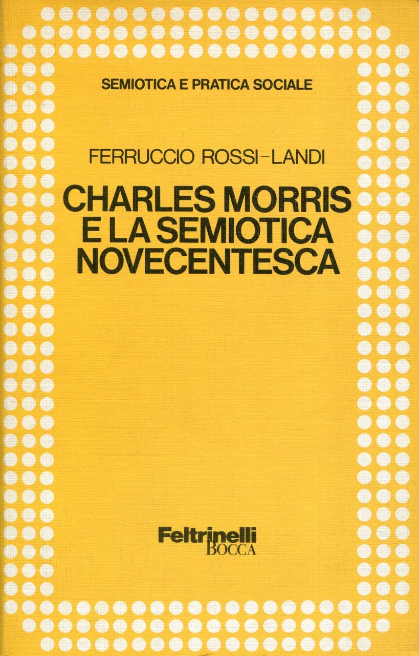 Charles Morris e la semiotica novecentesca | Immagine principale