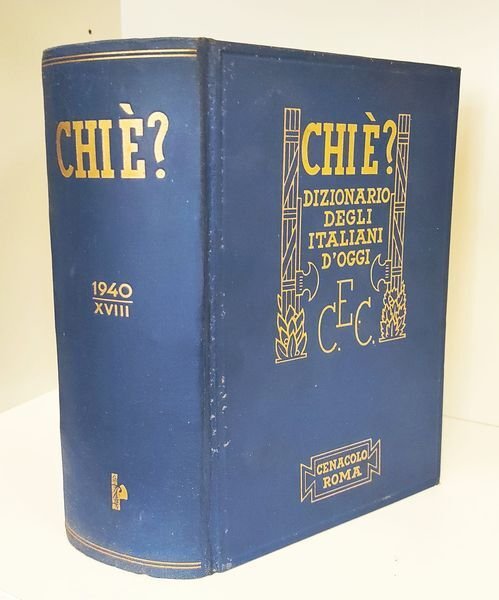 Chi è? Dizionario degli italiani d'oggi, 4. edizione