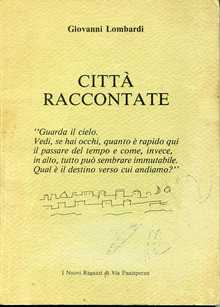 Città raccontate : i nuovi ragazzi di via Panisperna