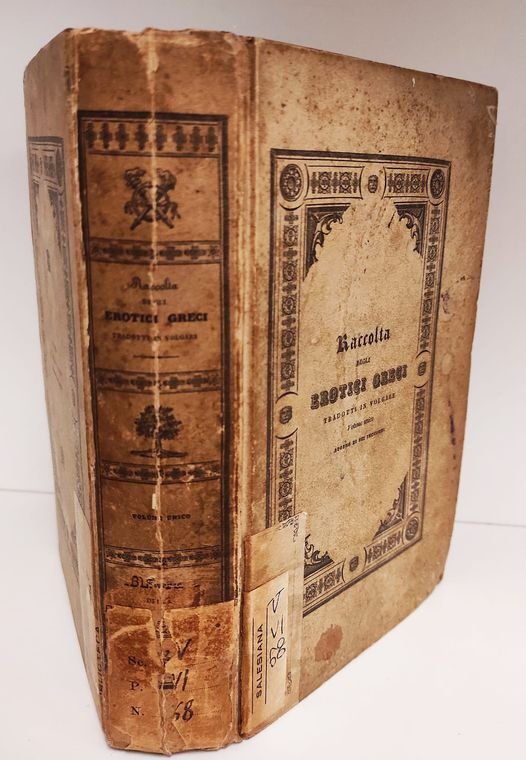 Collezione degli erotici greci tradotti in volgare | Immagine principale