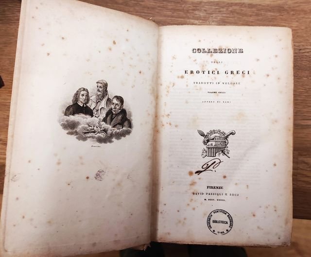Collezione degli erotici greci tradotti in volgare | Immagine Gallery 2