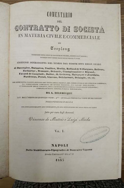 Comentario del contratto di società in materia civile e commerciale. … | Immagine Gallery 2