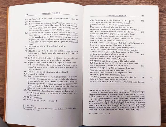 Commedie 2: Phormio ; Hecyra ; Adelphoe (Formione ; La …