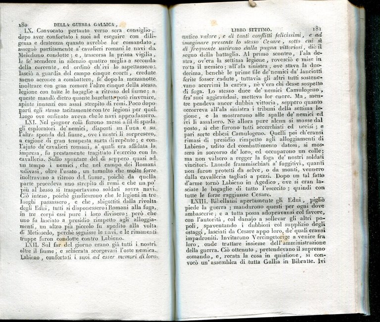 Commentarj di C. Giulio Cesare recati in italiano da Camillo …