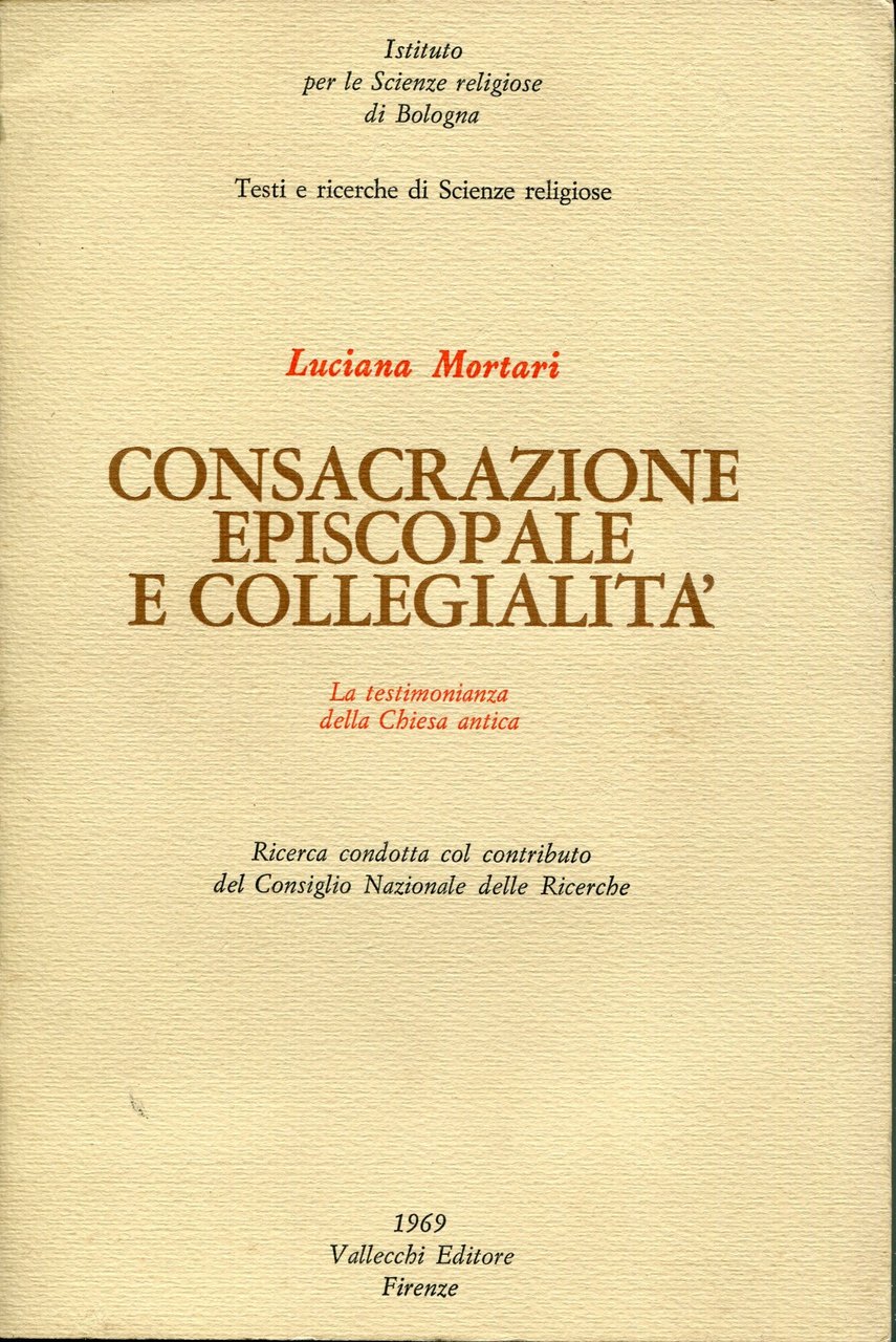 Consacrazione episcopale e collegialità : la testimonianza della Chiesa antica | Immagine principale