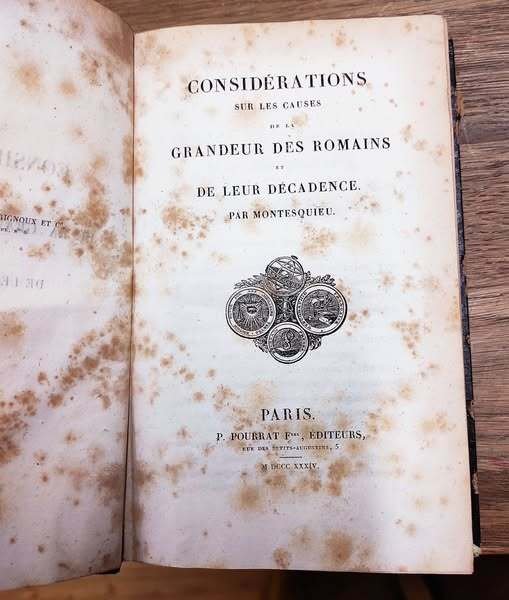 Considerations sur les causes de la grandeur des romains et …