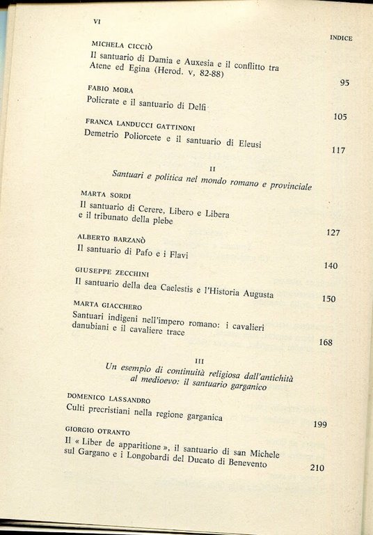 Contributi dell'Istituto di storia antica. 9: Santuari e politica nel …