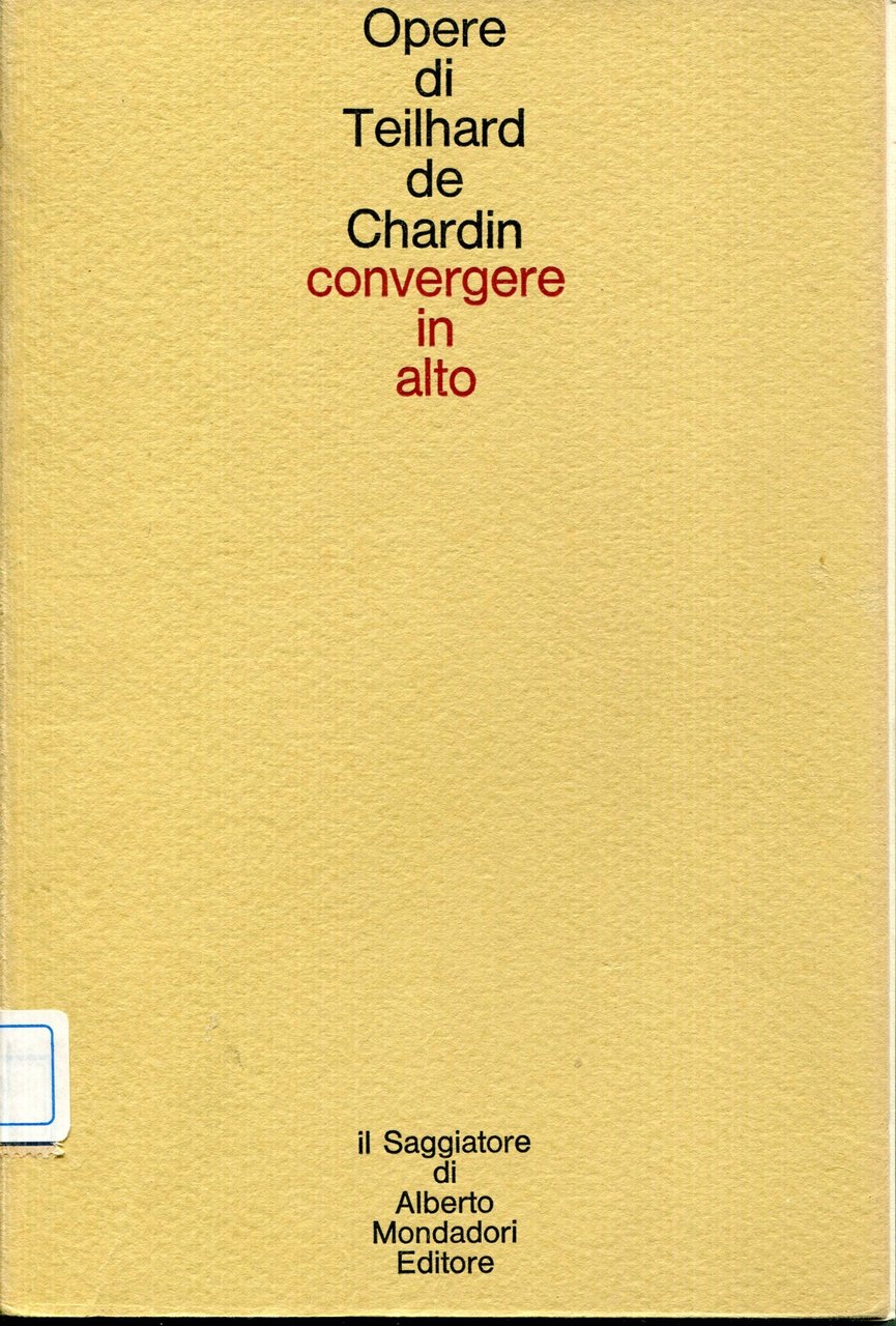 Convergere in alto : lettere a Leontine Zanta
