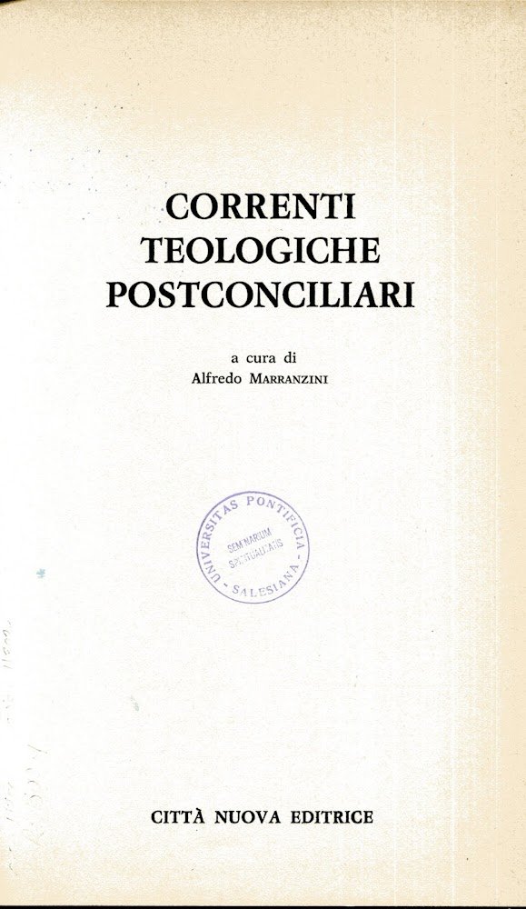 Correnti teologiche postconciliari