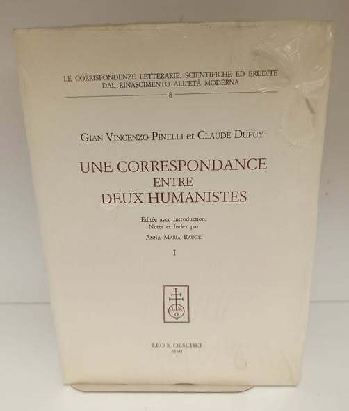Correspondance entre deux humanistes. Vol. I - II | Immagine principale