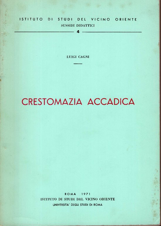 Crestomazia accadica | Immagine Gallery 2