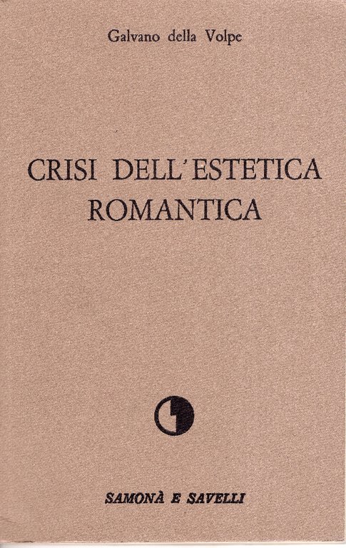 Crisi dell'estetica romantica