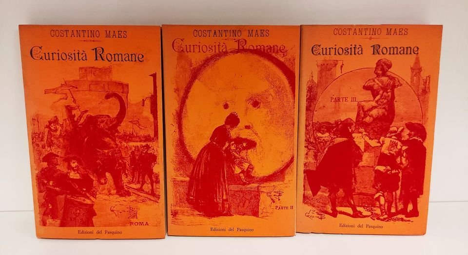 Curiosità romane, 3 volumi. Ristampa anastatica dell'ed. Roma : E. … | Immagine principale