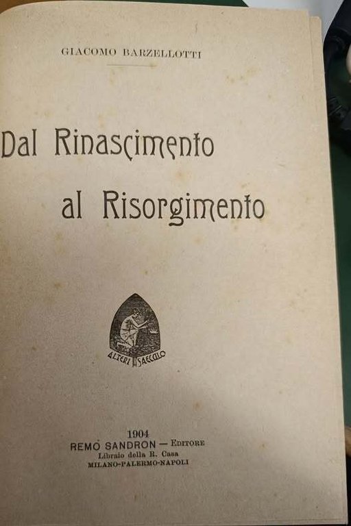 Dal Rinascimento al Risorgimento | Immagine Gallery 2