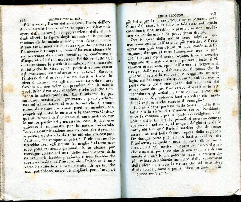 Della natura degli dei : libri tre. Volgarizzati da Teresa … | Immagine Gallery 3