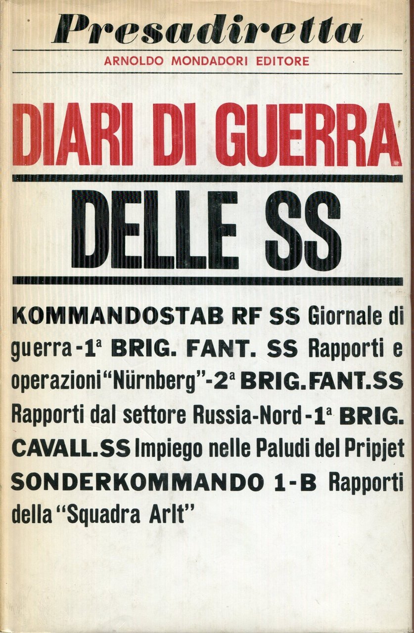 Diari di guerra delle SS