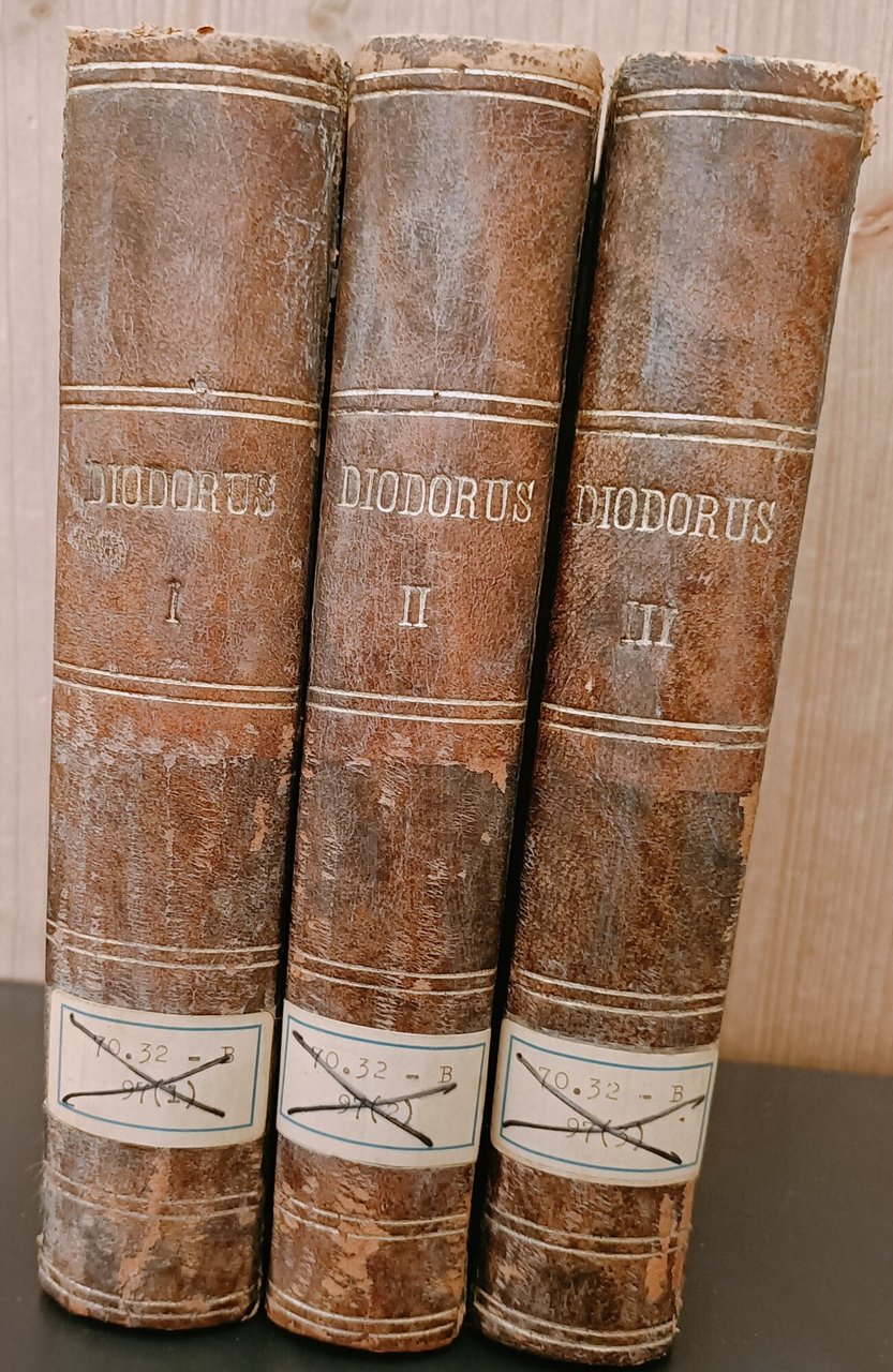 Diodori Bibliotheca Historica. Editionem primam curavit Imm. Bekker, alteram Ludovicus …