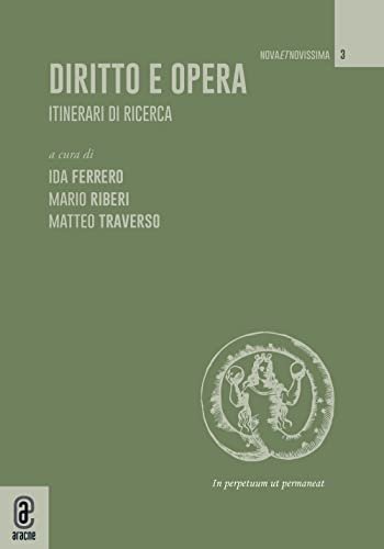 Diritto e opera. Itinerari di ricerca