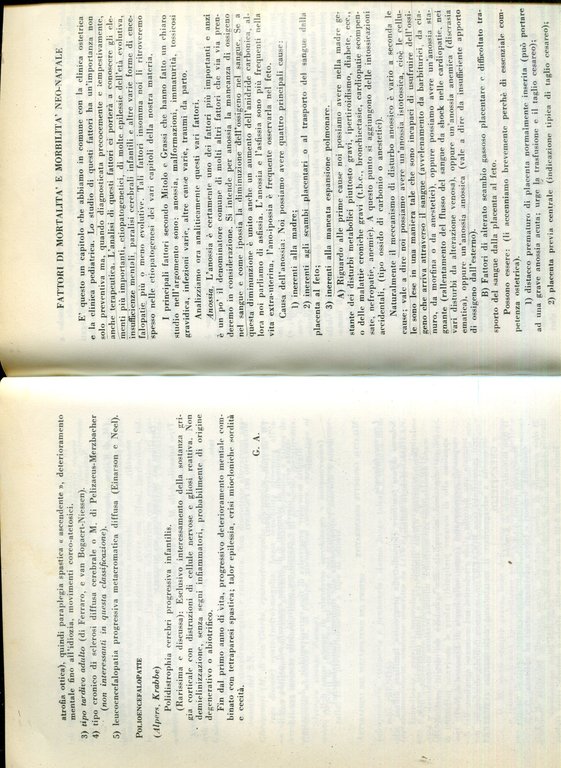 Dispense di neuropsichiatria infantile 1960-61
