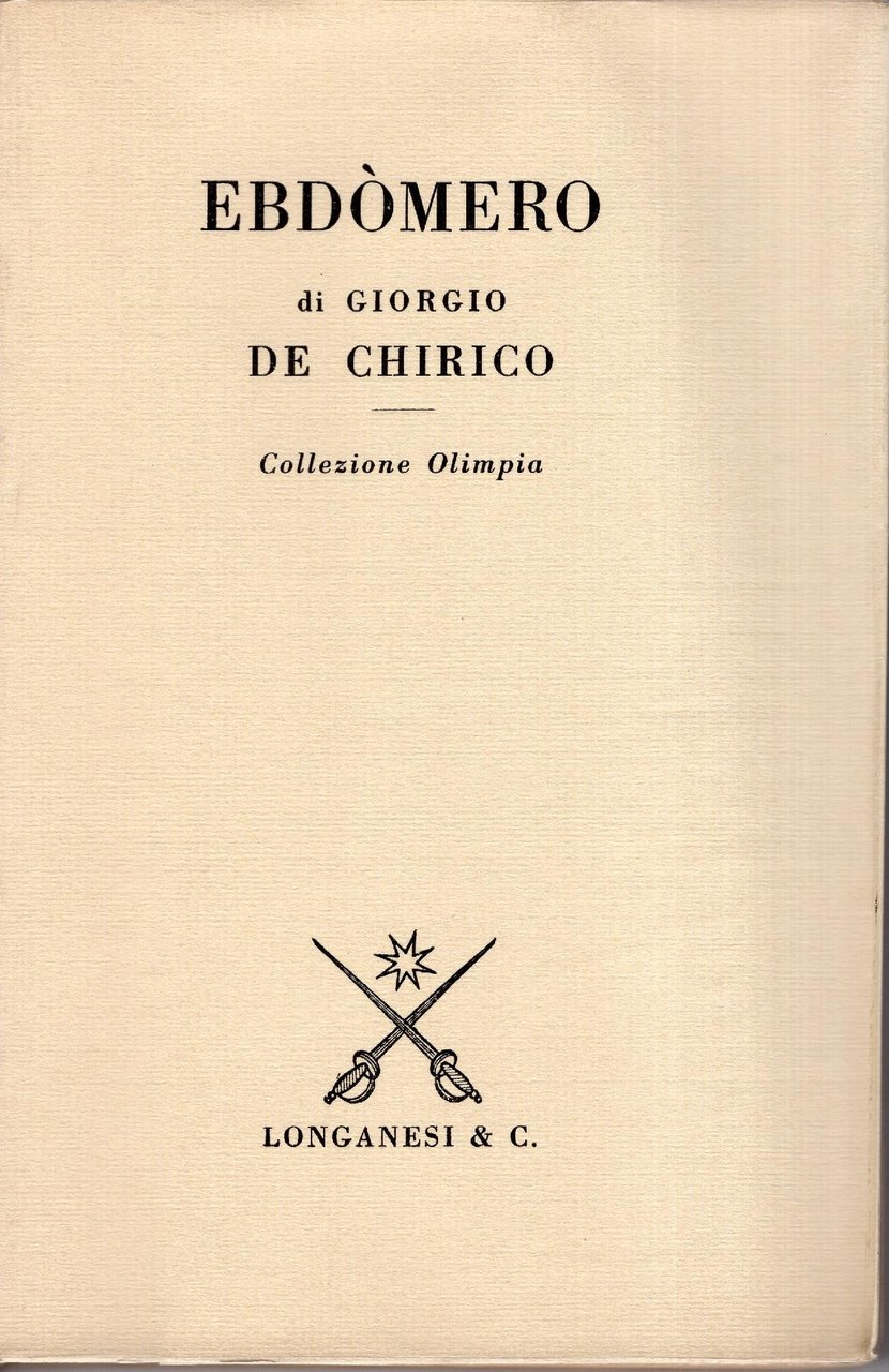 Ebdòmero : romanzo | Immagine principale