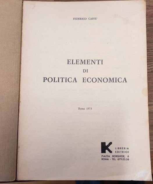Elementi di politica economica | Immagine Gallery 2