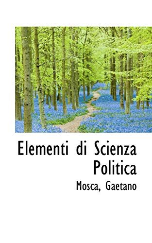 Elementi Di Scienza Politica. Stampa anastatica | Immagine principale