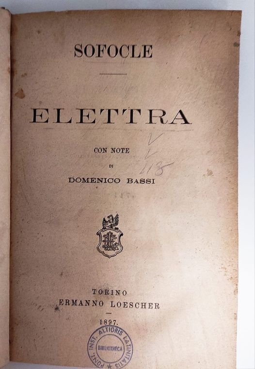 Elettra, con note di Domenico Bassi | Immagine Gallery 2