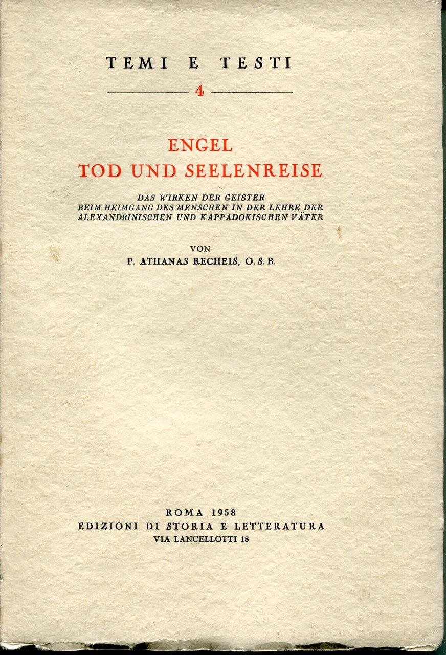 Engel, Tod und Seelenreise : das Wirken der Geister beim …