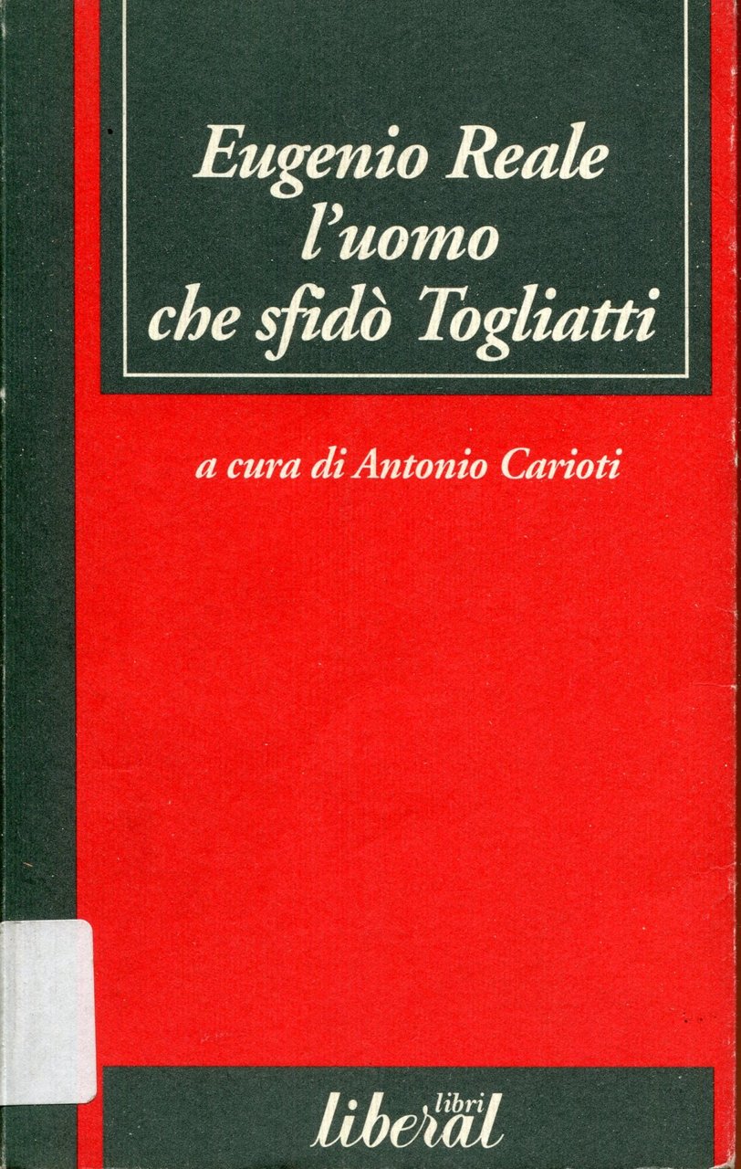 Eugenio Reale l'uomo che sfidò Togliatti | Immagine principale
