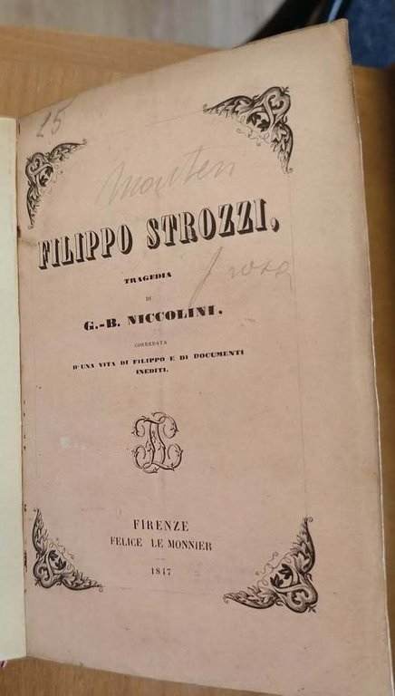 Filippo Strozzi : tragedia | Immagine Gallery 2