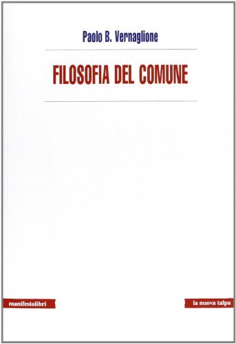 Filosofia del comune