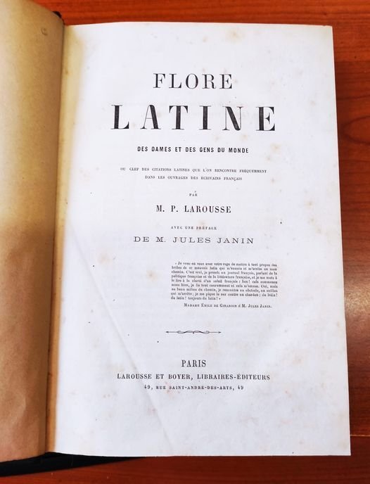 Flore latine des dames et des gens du monde, ou …