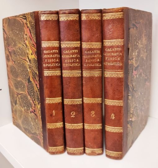 Geografia fisica e politica, 4 volumi | Immagine principale