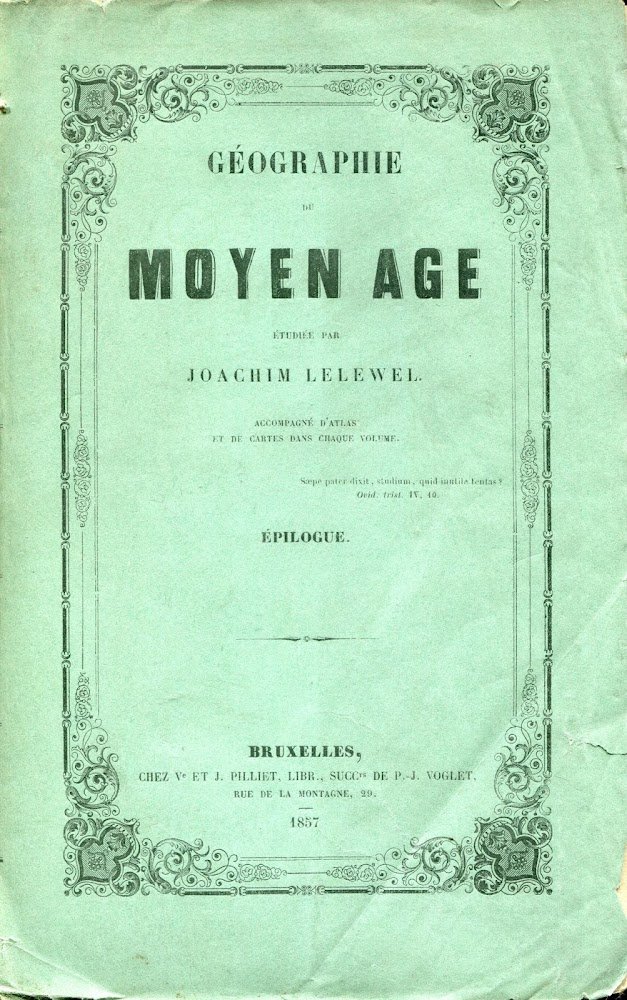 Géographie du moyen age. Accompagnée d'atlas et de cartes dans … | Immagine principale