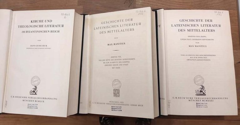 Geschichte der lateinischen Literatur des Mittelalters 1: Von Justinian bis …