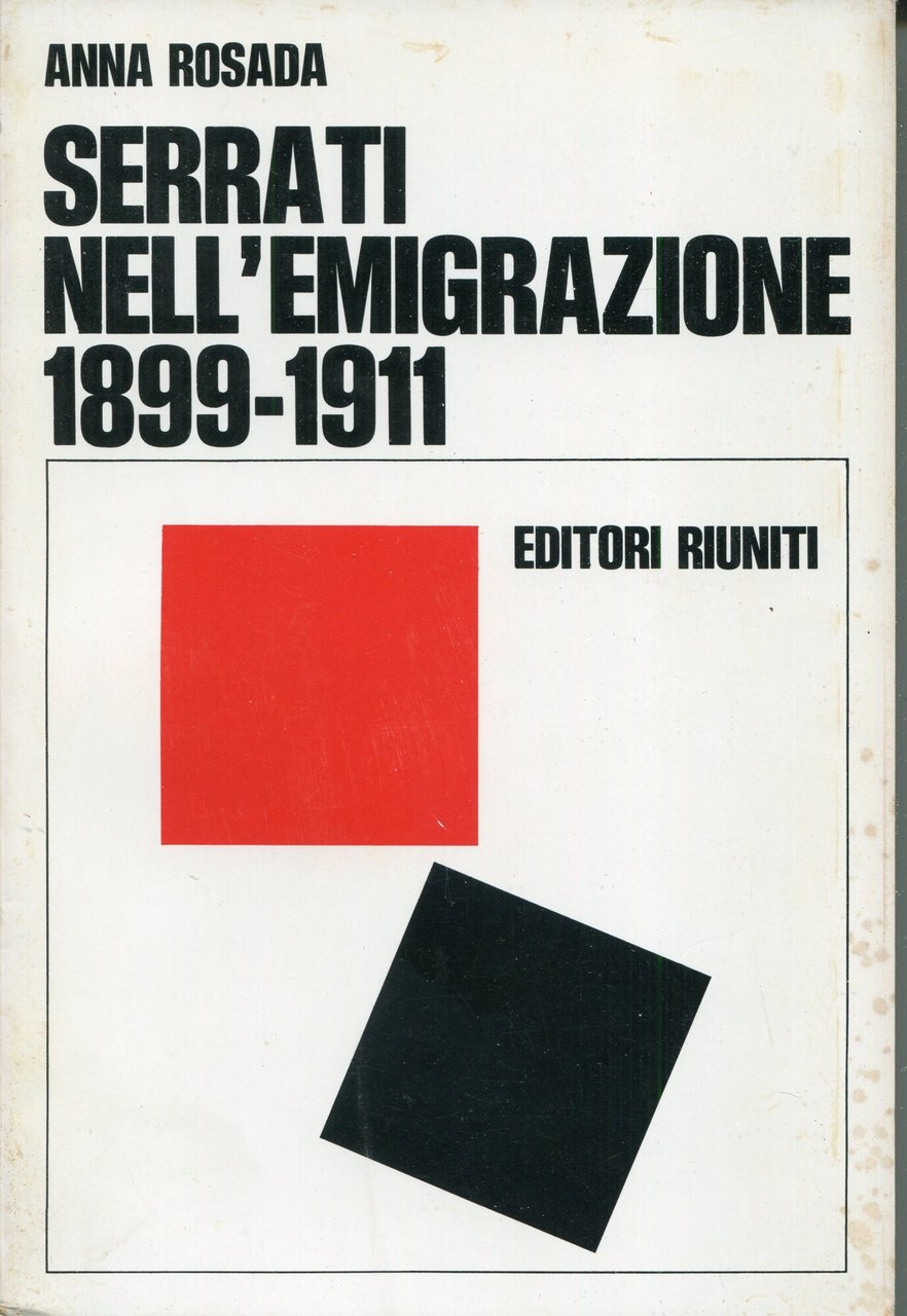 Giacinto Menotti Serrati nell'emigrazione : (1899-1911) | Immagine principale