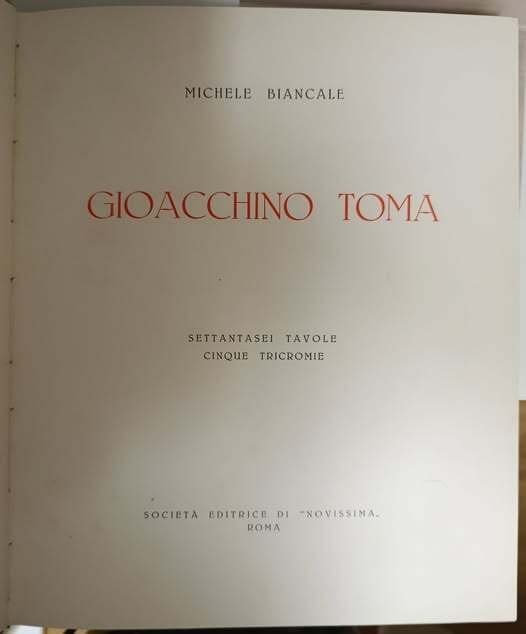 Gioacchino Toma, settantasei tavole e cinque tricromie. | Immagine Gallery 2