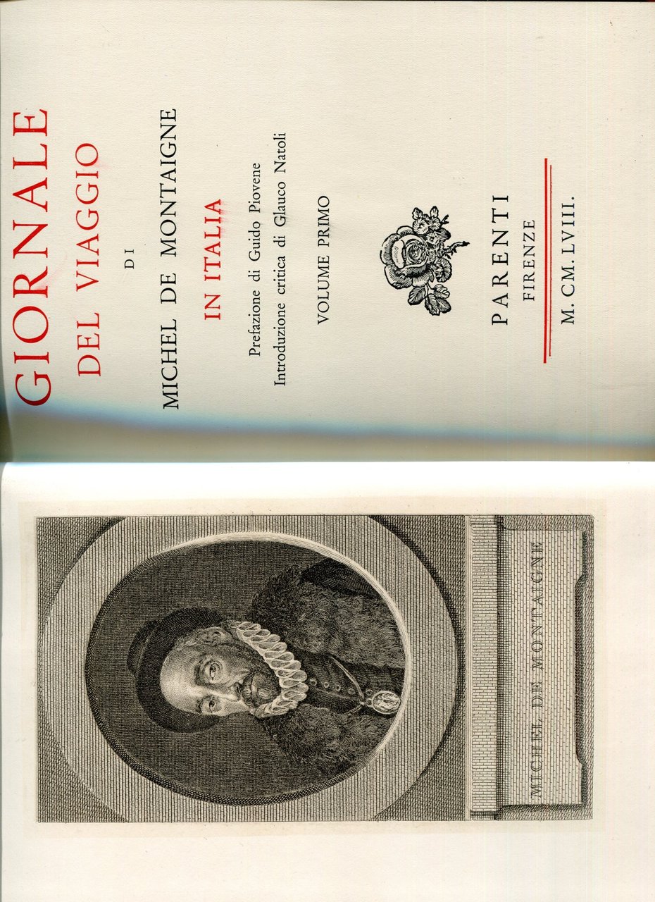 Giornale del viaggio di Michel de Montaigne in Italia | Immagine principale