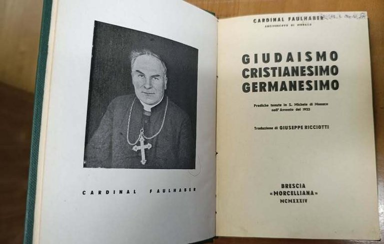 Giudaismo, cristianesimo, germanesimo : prediche tenute in S. Michele di … | Immagine Gallery 2