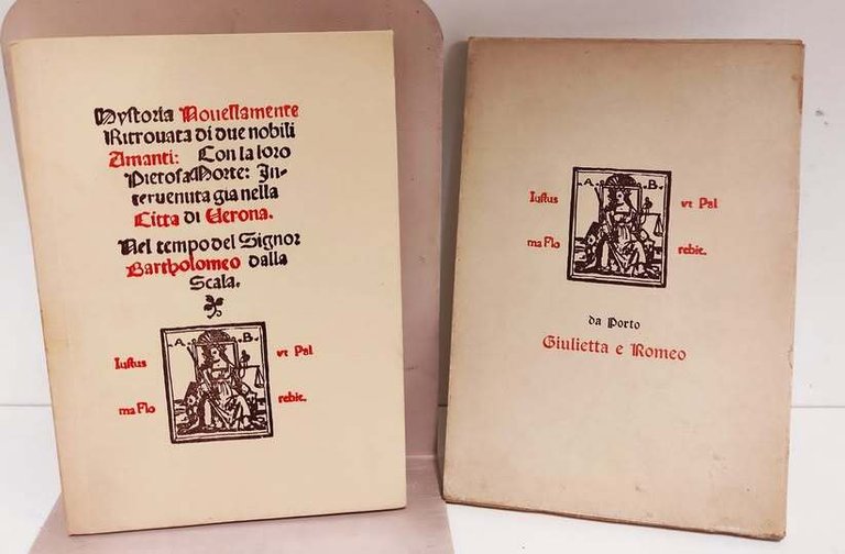 Giulietta e Romeo : riproduzione in facsimile della edizione originale …