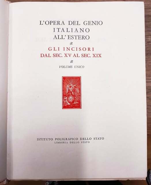 GLI INCISORI DAL SEC. XV AL SEC. XIX. VOLUME UNICO | Immagine Gallery 2