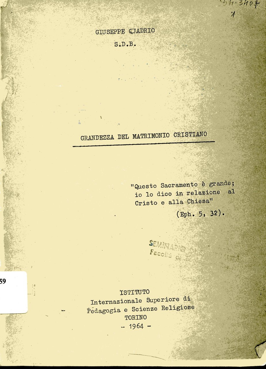 Grandezza del matrimonio cristiano | Immagine principale