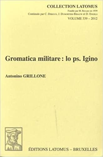 Gromatica militare. lo ps. Igino | Immagine principale