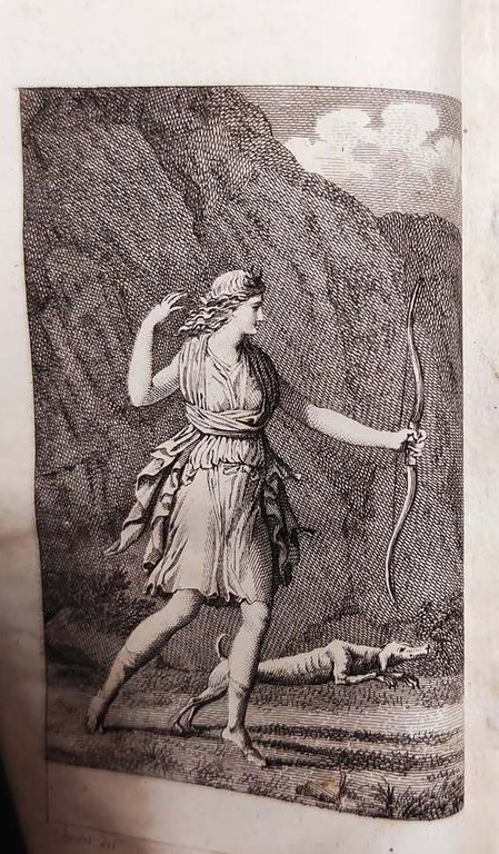 Hymnes de Callimaque. Premiere [-seconde] parti. Probabile ristampa dell'edizione 1794-1795 …