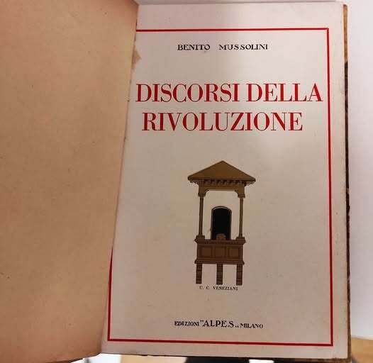 I discorsi della rivoluzione, Prefazione di Italo Balbo.