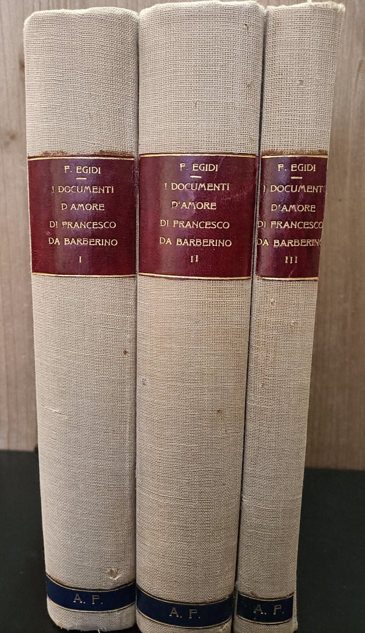 I documenti d'amore di Francesco da Barberino secondo i manoscritti …