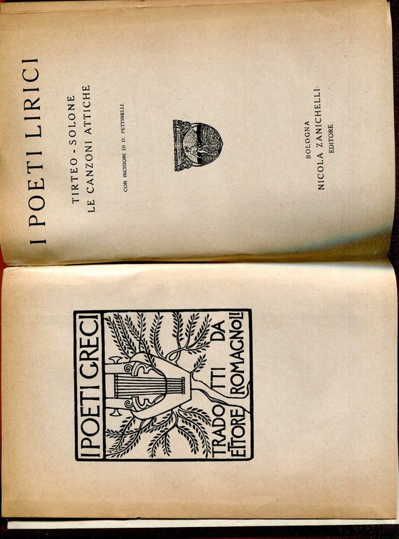 I poeti lirici. 4: Tirteo ; Solone ; Le canzoni … | Immagine Gallery 2